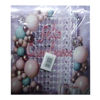 Imagen de Globos surtidos x64 con cartel feliz cumpleaños, varios colores