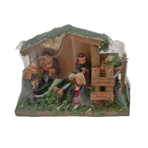 Imagen de Pesebre 6 figuras, en caja