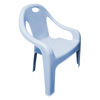 Imagen de Silla infantil de plástico, varios colores, STARPLAY