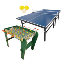 Imagen de Kit Mesa de Ping Pong Profesional Pro y Futbolito F11