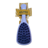 Imagen de Cepillo para pelo CR masajeador, Kelmax de silicona  varios colores