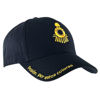 Imagen de Gorro con visera, diseño bordado tren negro, Armoric