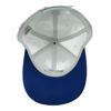 Imagen de Gorro con visera, diseño bordado rayas blanco azul, Armoric