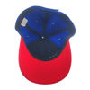 Imagen de Gorro con visera, diseño bordado copas azul rojo, Armoric