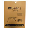 Imagen de Mesa plegable Berlina Home, de PVC y hierro