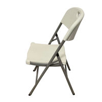 Imagen de Silla plegable Berlina Home, de PVC y hierro