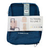 Imagen de Neceser para viaje de tela, ideal para zapatos, Berlina Travel AZUL