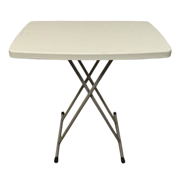 Imagen de Mesa Berlina Home, patas plegables altura regulable, de PVC y hierro