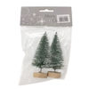 Imagen de Adorno árbol navideño para mesa, x2 en bolsa
