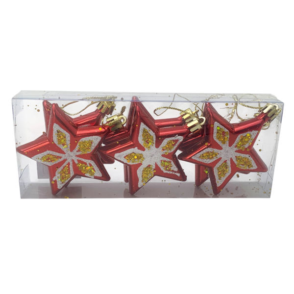 Imagen de Adrono navideño estrella x6, en caja