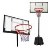 Tablero de basket de acrilico impresionante sin pelota 