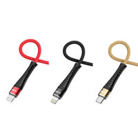 Imagen de Cable USB-Lightning reforzado, varios colores, KLGO en caja