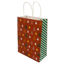 Imagen de Bolsa de regalo de papel diseño navideño, PACK x12, 4 diseños