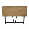 Imagen de Escritorio plegable de hierro y MDF, en caja Berlina Home