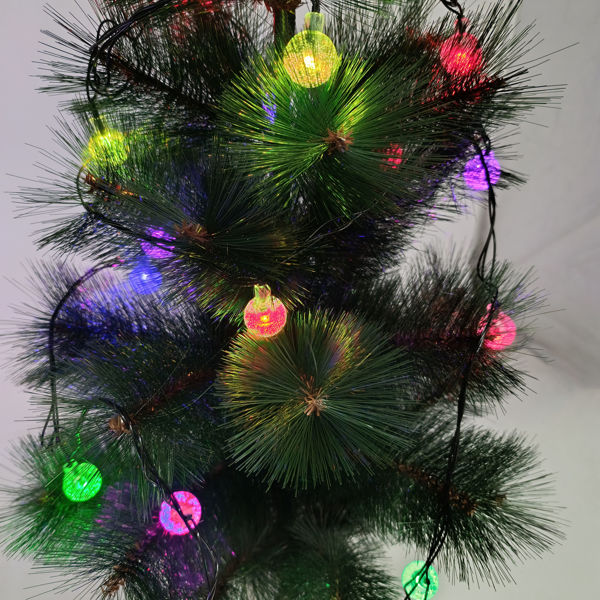 Imagen de Luces led x40, bolas de colores, 220v 8 metros, extensible en caja