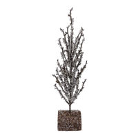 Imagen de Adorno navideño árbol de mesa, con brillo