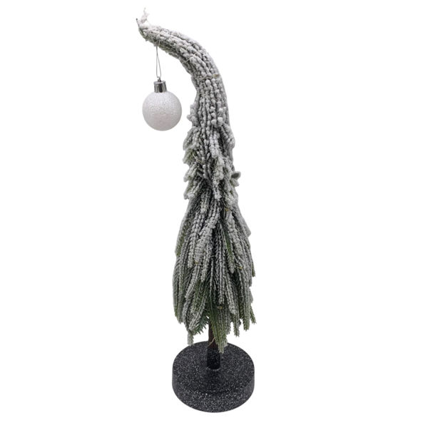 Imagen de Adorno árbol navideño para mesa, con luces, 3AA