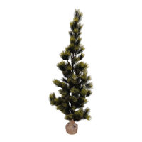 Imagen de Árbol navideño frondoso araucaria, 134 ramas 115cm, con base de arpillera