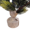 Imagen de Árbol navideño frondoso araucaria, 134 ramas 115cm, con base de arpillera