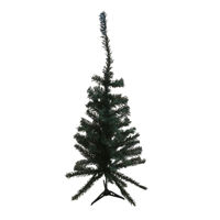 Imagen de Arbol navideño, 90cm, pie de plástico, en bolsa