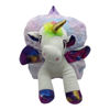 Imagen de Mochila infantil, tela peluche 1 cierre, con peluche, varios colores
