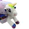 Imagen de Mochila infantil, tela peluche 1 cierre, con peluche, varios colores