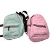 Imagen de Mochila juvenil puffer chica, con bolsillo frontal, varios colores