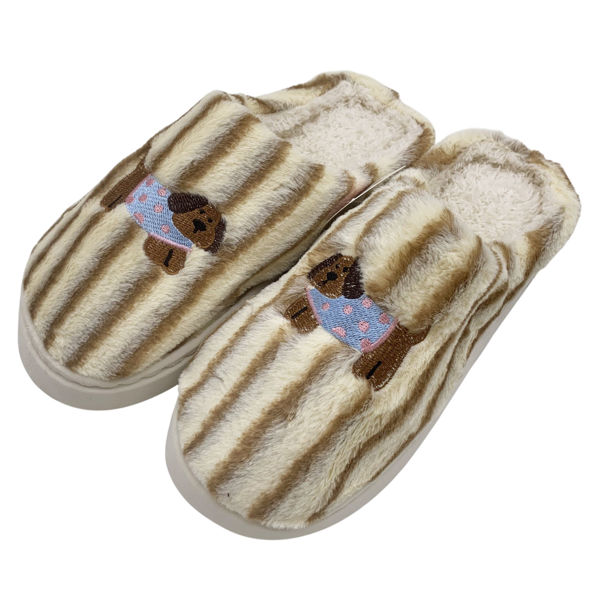 Imagen de Pantuflas de adulto, 36/37-38/39-40/41-42/43-44/45 suela de goma en bolsa, varios colores