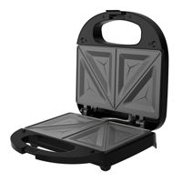 Imagen de Sandwichera eléctrica, antiadherente, 750W, en caja WINNING STAR