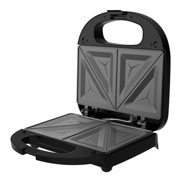 Imagen de Sandwichera eléctrica, antiadherente, 750W, en caja WINNING STAR