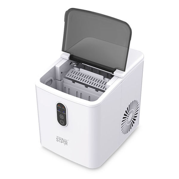 Imagen de Máquina para hacer hielo, de plástico, 1.20L, 130W, WINNING STAR, en caja
