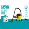 Imagen de Aspiradora con cable, 10L, para líquidos y sólidos, 1000W, potencia de succión 1600 Pa, en caja WINNING STAR