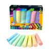 Imagen de Tiza de colores gruesa x6, en caja