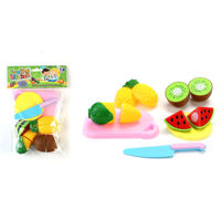 Imagen de Frutas y verduras, con velcro, accesorios en bolsa