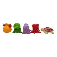 Imagen de Animales de goma, x5 con chifle, en red