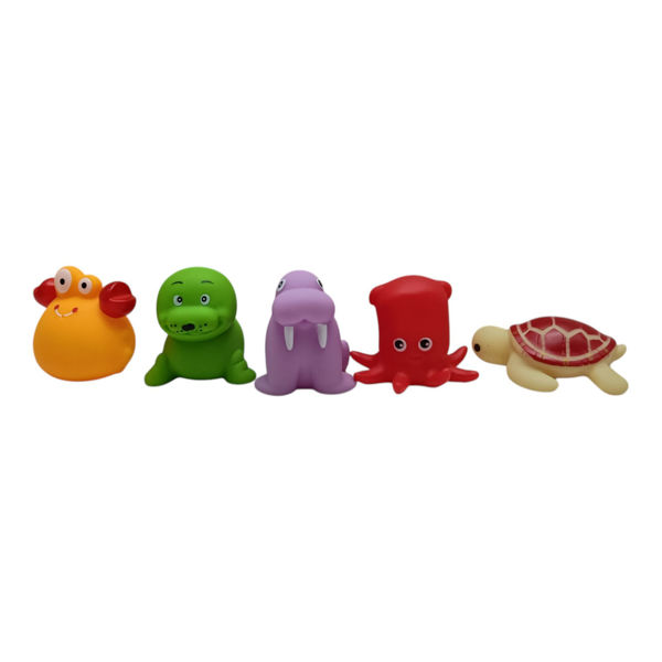 Imagen de Animales de goma, x5 con chifle, en red
