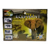 Imagen de Animal de plástico, elefante con luz, sonido y movimiento, 2AA, en caja