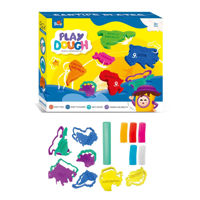 Imagen de Masa para modelar x5 rollos, moldes de continentes, en caja