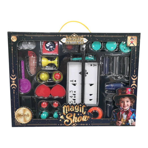 Imagen de Juego de mesa, magia, 36 trucos, en caja