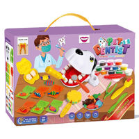 Imagen de Masa para modelar x12 potes, con moldes y accesorios, en caja