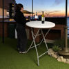 Imagen de Mesa Berlina Home, patas plegables, de PVC y hierro