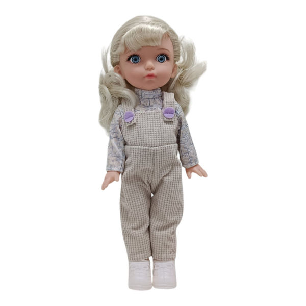 Imagen de Muñeca cuerpo de plástico, cara de goma, con peine, en bolsa