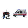 Imagen de Ambulancia a control remoto con luz y sonido, USB y 2AA, en caja
