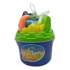 Imagen de Juego para playa, balde, cernidor y accesorios, en red