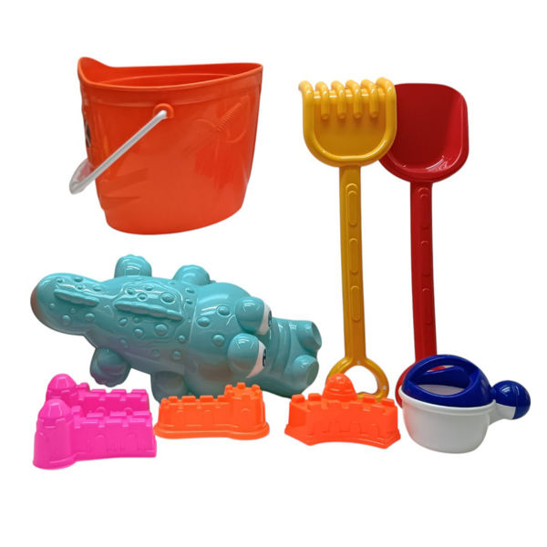 Imagen de Juego de playa, 9 piezas, en red, 2 colores