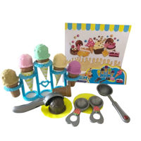 Imagen de Juego de playa, moldes para helados x6 con accesorios, en bolsa