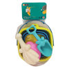 Imagen de Juego de playa, balde plegable, 4 piezas, en red