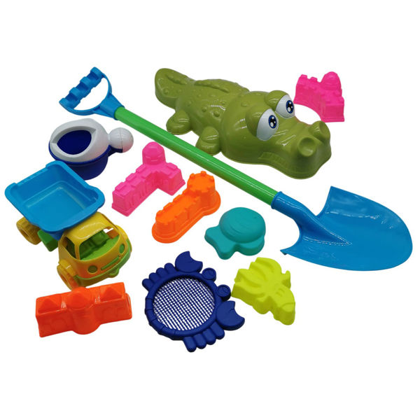 Imagen de Juego de playa, camión, 11 piezas, en red