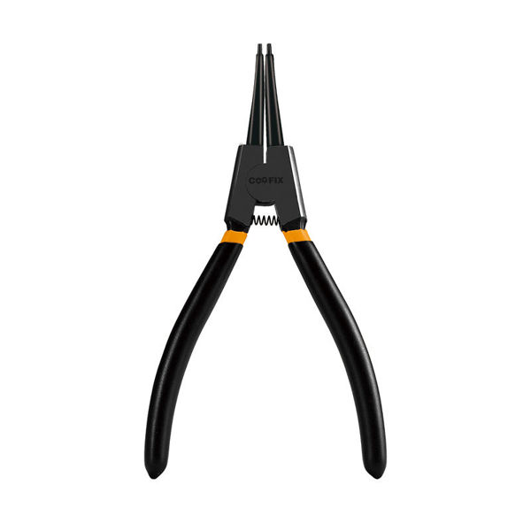 Imagen de Pinza punta fina, 7", 175mm, con resorte, en blister, Coofix