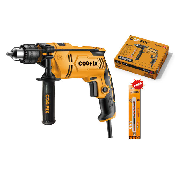 Imagen de Taladro percutor 700W, con mecha, en caja, Coofix